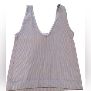 Dynamic Women’s Ribbed V-Neck Tank Top